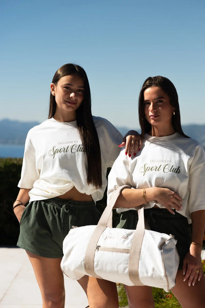 T-shirt Exclusive Fit Sport Club porté